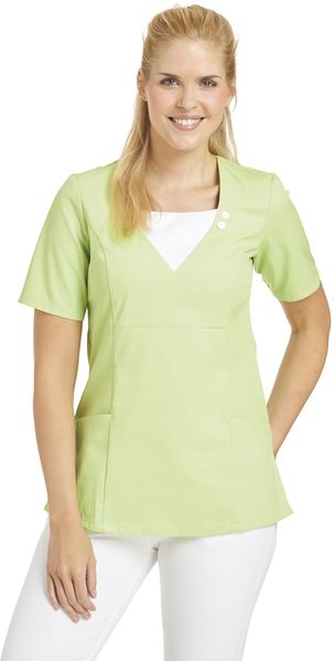LEIBER-Jobwear, Damen-Schlupfjacke, Arbeits-Berufs-Jacke, 1/2 Arm hellgrün