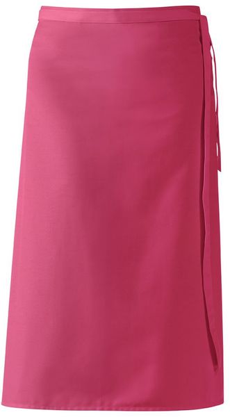 LEIBER-Jobwear, Vorbinder, Gastro-Arbeits-Berufs-Schürze, dunkelrosa