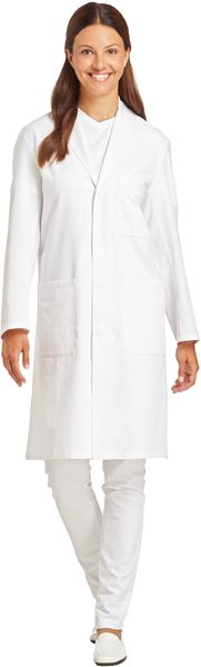 LEIBER-Jobwear, Damen-Herren-Arbeits-Mantel, Berufsmantel, Kittel, weiß