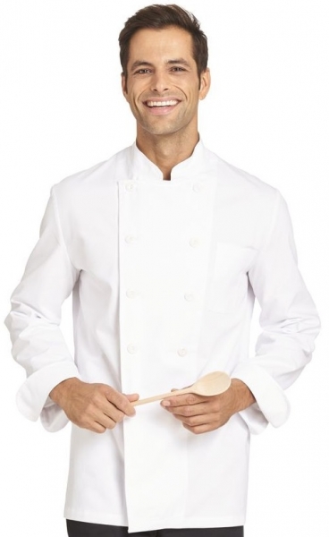 LEIBER-Jobwear, Kochjacke für Damen und Herren, Gr. 90-110, weiß