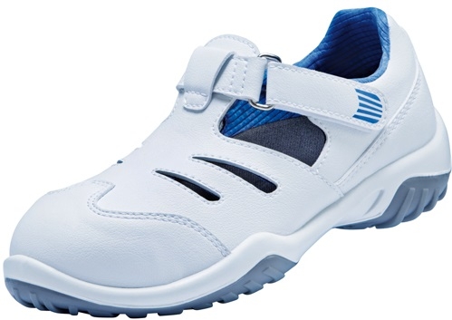 ATLAS-White-Line, S1-Arbeits-Berufs-Sicherheits-Sandalen, ESD, CL GX 350, weiß