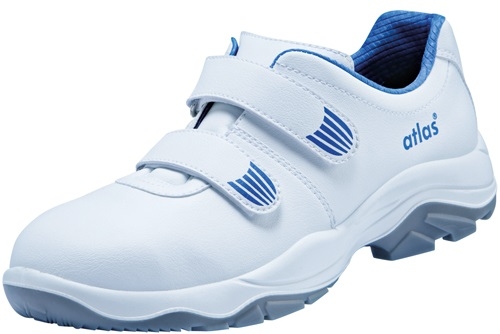 ATLAS-White-Line, S2-Sicherheits-Arbeits-Berufs-Schuhe, Halbschuhe, ESD, CL 400, weiß