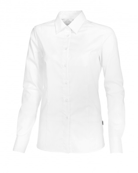 BP-Jobwear, Damenbluse, Arbeits-Bluse, ca. 125g/m², weiß