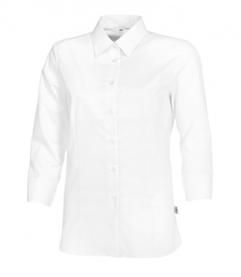 BP-Jobwear, Damenbluse, Arbeits-Bluse, ca. 125g/m², weiß
