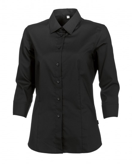 BP-Jobwear, Damenbluse, Arbeits-Bluse, ca. 125g/m², schwarz