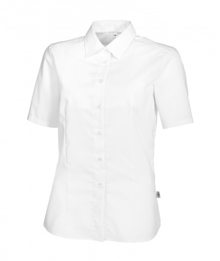BP-Jobwear, Damenbluse, Arbeits-Bluse, ca. 125g/m², weiß
