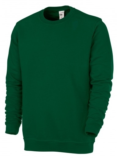 BP-Jobwear, Sweatshirt, Arbeits-Berufs-Shirt, Damen & Herren, ca. 320g/m², mittelgrün