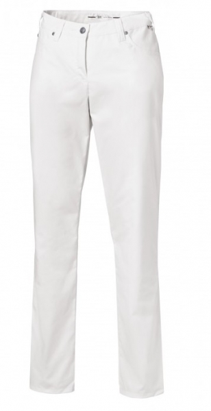 BP-Jobwear, Damen-Arbeits-Berufs-Jeans, Jeanshose, ca. 230g/m², weiß