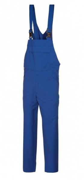 BP-Jobwear, Food-HACCP-Funktions-Latzhose, Arbeits-Berufs-Hose für Sie & Ihn, ca. 245g/m², königsblau