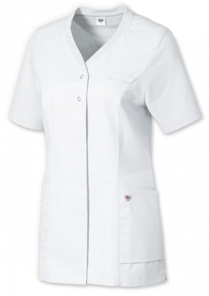 BP-Jobwear, Damenkasack, Arbeits-Berufs-Kasack, Komfort, ca. 180g/m², weiß