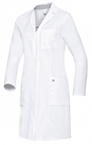 BP-Jobwear, Damen-Arztkittel, Arbeits-Mantel, Berufsmantel, 205 g/m², weiß