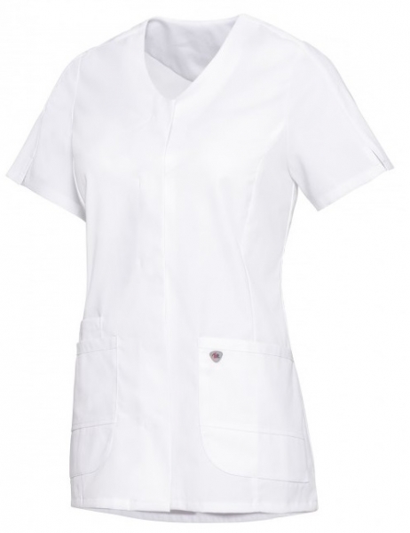 BP-Jobwear, Damenkasack, Arbeits-Berufs-Kasack, Silver, weiß