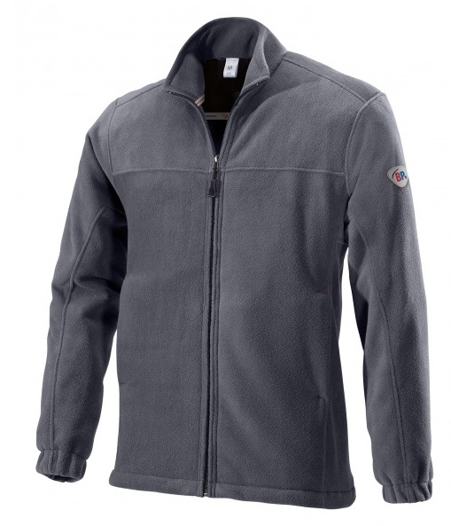BP-Jobwear, Fleecejacke, Arbeits-Berufs-Jacke, ca. 270g/m², dunkelgrau