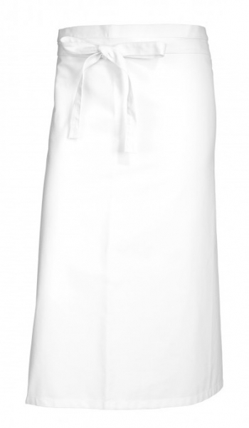 BP-Jobwear, Bistroschürze, Gastro-Arbeits-Berufs-Schürze, Vorbinder, lang, 3 Stück, ca. 215g/m², weiß