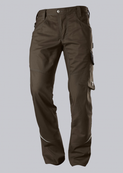 BP-ARBEITSHOSE, leicht, schmal, Dehnbund im Rücken, Farbe: braun