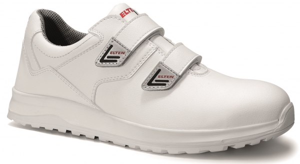ELTEN-White-Line, Arbeits-Berufs-Sicherheits-Schuhe, halbhoch, Grip Low, ESD, S2, weiß