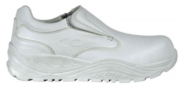 COFRA-HATA, S3, CI, SRC, Sicherheitsslipper, weiß