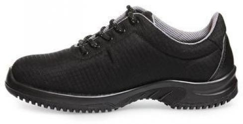 ABEBA-Footwear, UNI6-S3-Damen-und Herren-Sicherheits-Arbeits-Berufs-Schuhe, Halbschuhe, schwarz