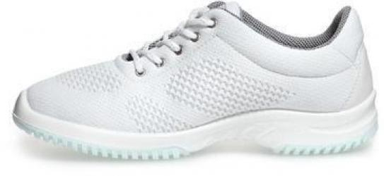 ABEBA-White-Line, UNI6-S1-Damen-und Herren-Sicherheits-Arbeits-Berufs-Schuhe, Halbschuhe, weiß