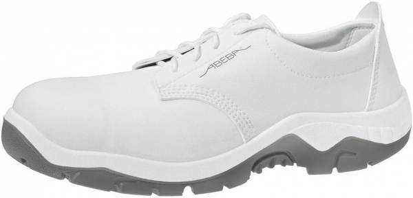ABEBA-White-Line, S2-Damen- u. Herren-Sicherheits-Arbeits-Berufs-Schuhe, Halbschuhe, weiß