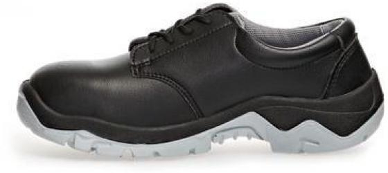 ABEBA-Footwear, S2-Damen- u. Herren-Sicherheits-Arbeits-Berufs-Schuhe, Halbschuhe, schwarz