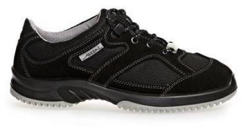 ABEBA-Footwear, O1-Uni6-Damen- und Herren-Arbeits-Berufs-Schuhe, ESD, schwarz