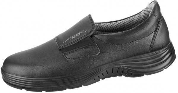 ABEBA-Footwear, X-LIGHT-O2-Damen-und Herren-Arbeits-Berufs-Slipper, schwarz
