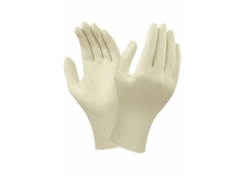 ANSELL-Hand-Schutz, Einweg-Latex-Einmal-Handschuhe, TOUCHNTUFF, ungepudert, 69-318, natur