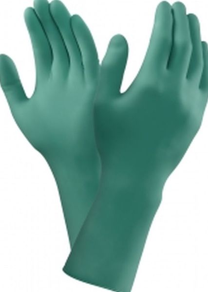 ANSELL-Hand-Schutz, Einweg-Nitril-Untersuchungs-Einmal-Handschuhe, TOUCHNTUFF, 93-700, grün