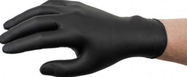 ANSELL-Hand-Schutz, Einweg-Nitril-Untersuchungs-Einmal-Handschuhe, MICROFLEX, 93-852, schwarz