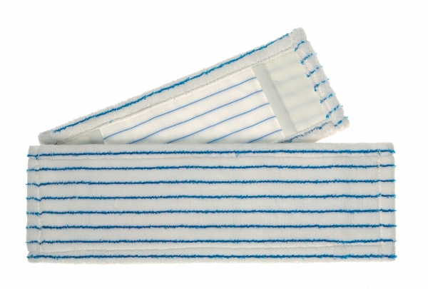 MEIKO-Borstenmopp MICRO SOFT weiss-blau 40cm | 20 Stück im Karton
