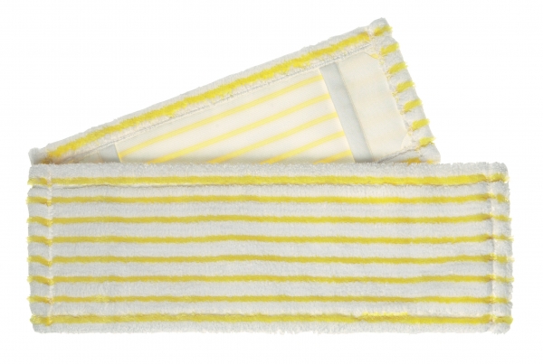 MEIKO-Borstenmopp MICRO MEDIUM weiss-gelb 40cm MEIKO | 20 Stück im Karton
