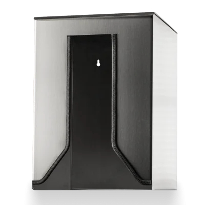 AMPRI-Hygiene, Edelstahl-Universal-Halterung für Einmal-, Einweg-Overalls und Kittel, grau