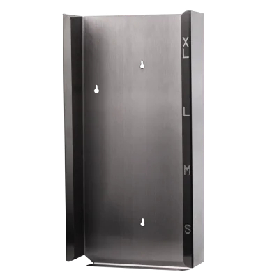 AMPRI-Hand-Schutz, Edelstahl-Einweg - Einmal - Handschuhhalter, 51,5 x 26 x 9,8 cm, eingestanzte Größen, Pkg á 4 Stück, VE = 1 Pkg