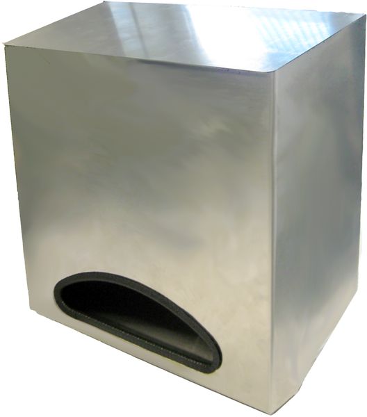 Ampri-Hygiene, Universal-Edelstahl-Spender für Einmal - Einweg - Handschuhe, Klipphauben, Ärmelschoner usw., VE = 1 Stk.