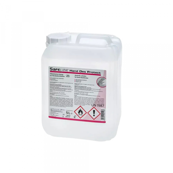AMPRI-Hygiene, Händedesinfektion, Handdesinfektion, Safeline, Hand Des Protect, VE = 1 Kanister, 5 Liter