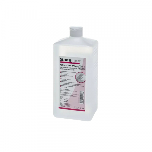 AMPRI-Hygiene, Händedesinfektion, Handdesinfektion, Safeline, Skin Des, 1 Liter, VE = 12 Flaschen