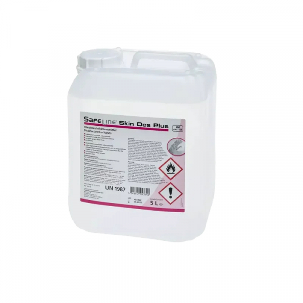 AMPRI-Hygiene, Händedesinfektion, Handdesinfektion, Safeline, Skin Des, 5 Liter, VE = 1 Kanister