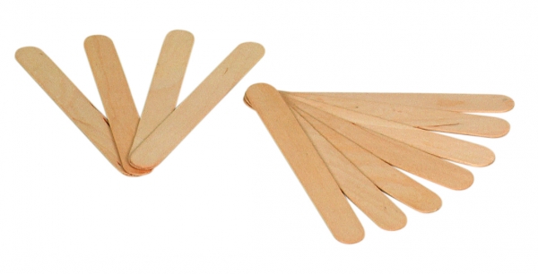 AMPRI-Hygiene, Holz-Mundspatel, MED COMFORT, unsteril, 150 x 18 x 1,6 mm, VE = Pkg á 500 Stück