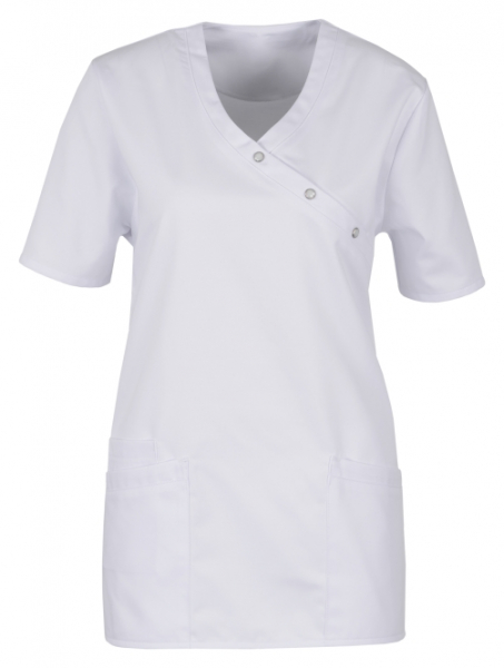 BEB-Jobwear, Damen-Schlupfkasack, Arbeits-Berufs-Kasack, weiß