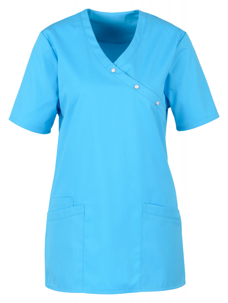 BEB-Jobwear, Damen-Schlupfkasack, Arbeits-Berufs-Kasack, azur