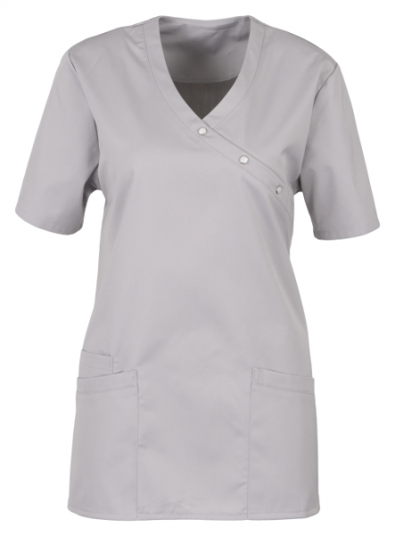 BEB-Jobwear, Damen-Schlupfkasack, Arbeits-Berufs-Kasack, 180 g/m², virtual grey