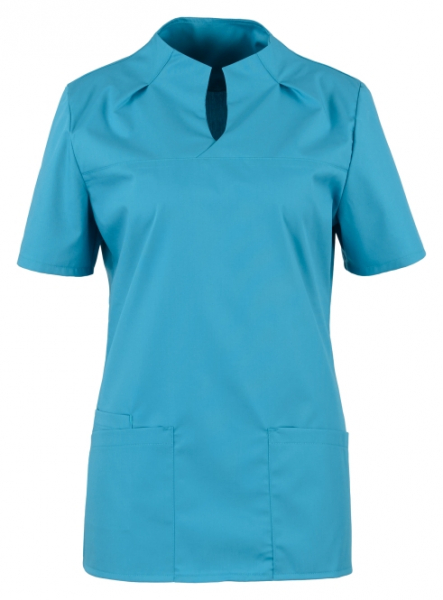 BEB-Jobwear, Damenkasack, Arbeits-Berufs-Kasack, Stretchgewebe, 150 g/m², petrol