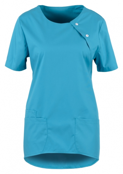 BEB-Jobwear, Damenkasack, Arbeits-Berufs-Kasack, Stretchgewebe, 150 g/m², petrol