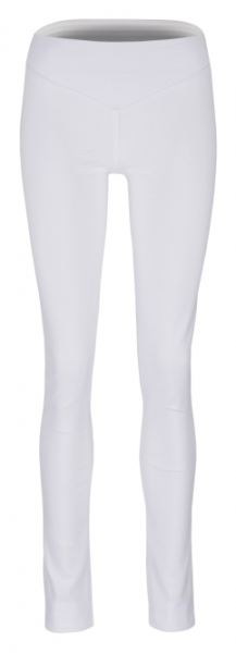 BEB-Jobwear, Damen-Arbeits-Berufs-Hose, Bundhose, Bi-Stretchgewebe, 270 g/m², weiß