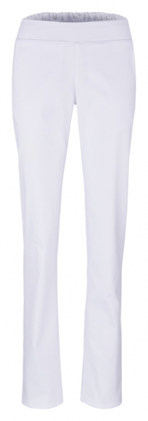 BEB-Jobwear, Damen-Arbeits-Berufs-Hose, Bundhose, Stretchgewebe, 215 g/m², weiß