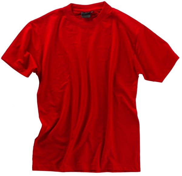 BEB-Jobwear, T-Shirt, Arbeits-Berufs-Freizeit-Shirt, Damen & Herren, 210-220 g/m², Premium, rot