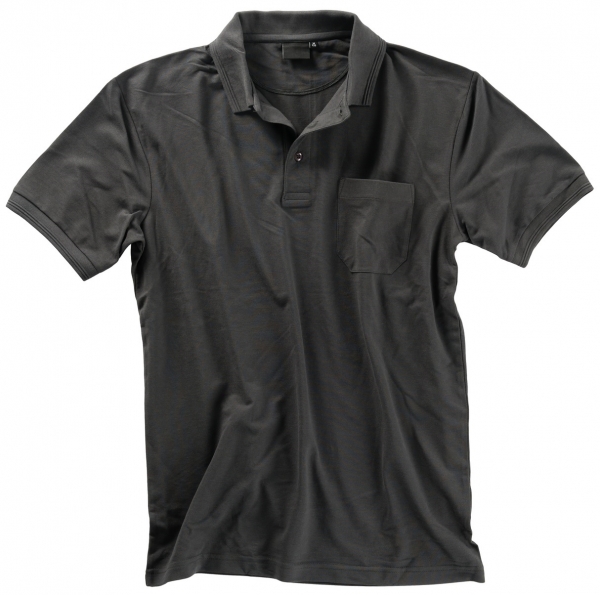 BEB-Jobwear, Poloshirt, Arbeits-Berufs-Freizeit-Shirt, Damen & Herren, 210-220 g/m², Premium, dunkelgrau