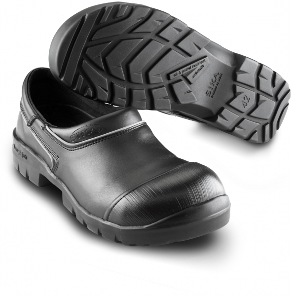 SIKA-Footwear, S3-Arbeits-Berufs-Sicherheits-Clogs, PROFLEX, geschlossen, schwarz