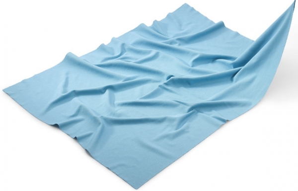 MEGA-CLEAN-Hygiene, Filigranes-Mikrofasertuch, Gläsertuch, blau